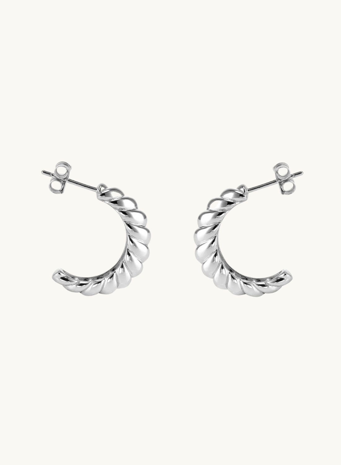 Margot Hoop Earrings SILVER Smith-SMITH-Frolic Girls