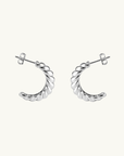 Margot Hoop Earrings SILVER Smith-SMITH-Frolic Girls