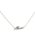 Mum Necklace SILVER-Smith The Label-Frolic Girls