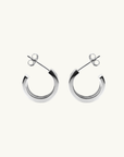 Prea Edge Hoop Earrings SILVER Smith-SMITH-Frolic Girls