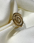 Smith Swirl Ring in GOLD