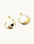 Willow Twist Hoops GOLD Smith-SMITH-Frolic Girls