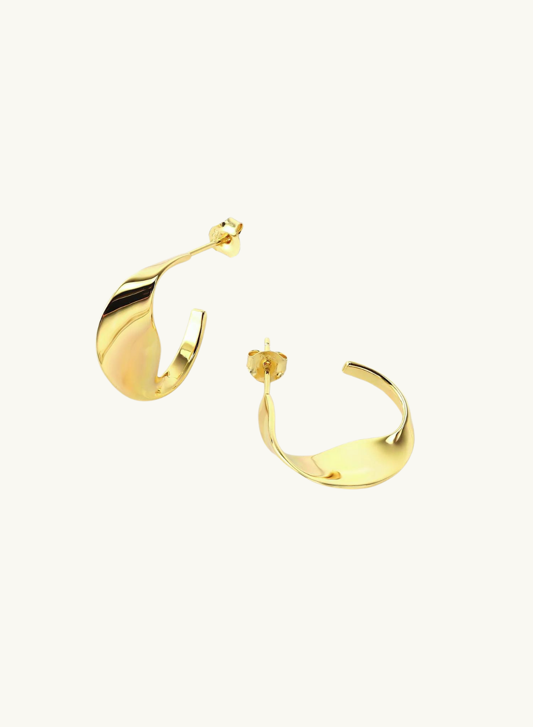 Willow Twist Hoops GOLD Smith-SMITH-Frolic Girls