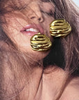 Smith Yilan Ripple Earring in GOLD