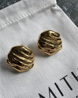 Smith Yilan Ripple Earring in GOLD