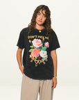 Something Very Special Don't Pick Me Graphic Boxy Tee in BLACK