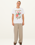 Something Very Special Don't Pick Me Graphic Boxy Tee in WHITE