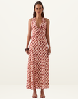 Sovere Euphoria Dress in Check
