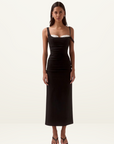 Sovere Lure Dress in Black and White