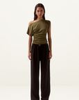 Sovere Rua Top in Olive