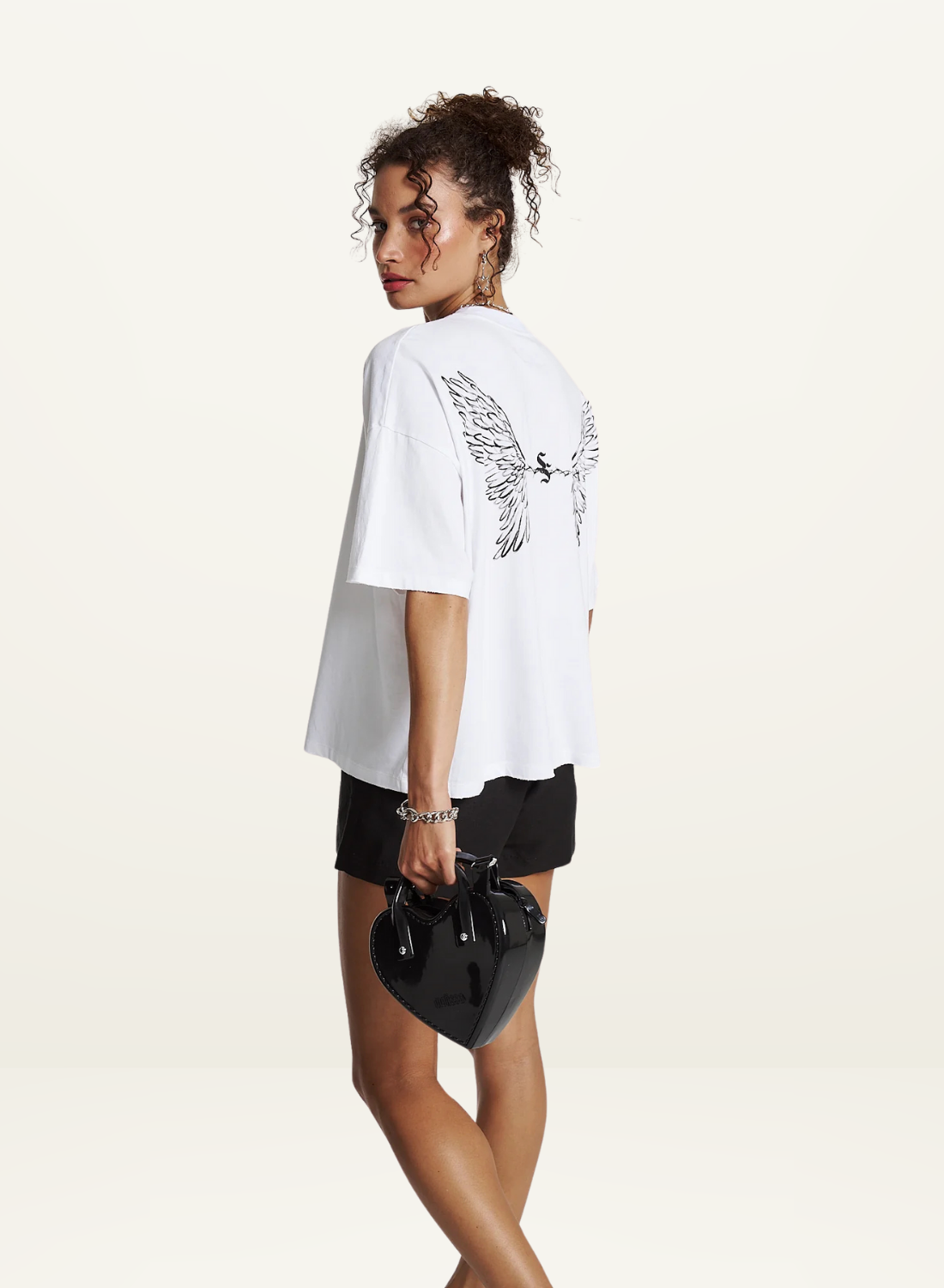 Summi Summi Angel Tee in WHITE