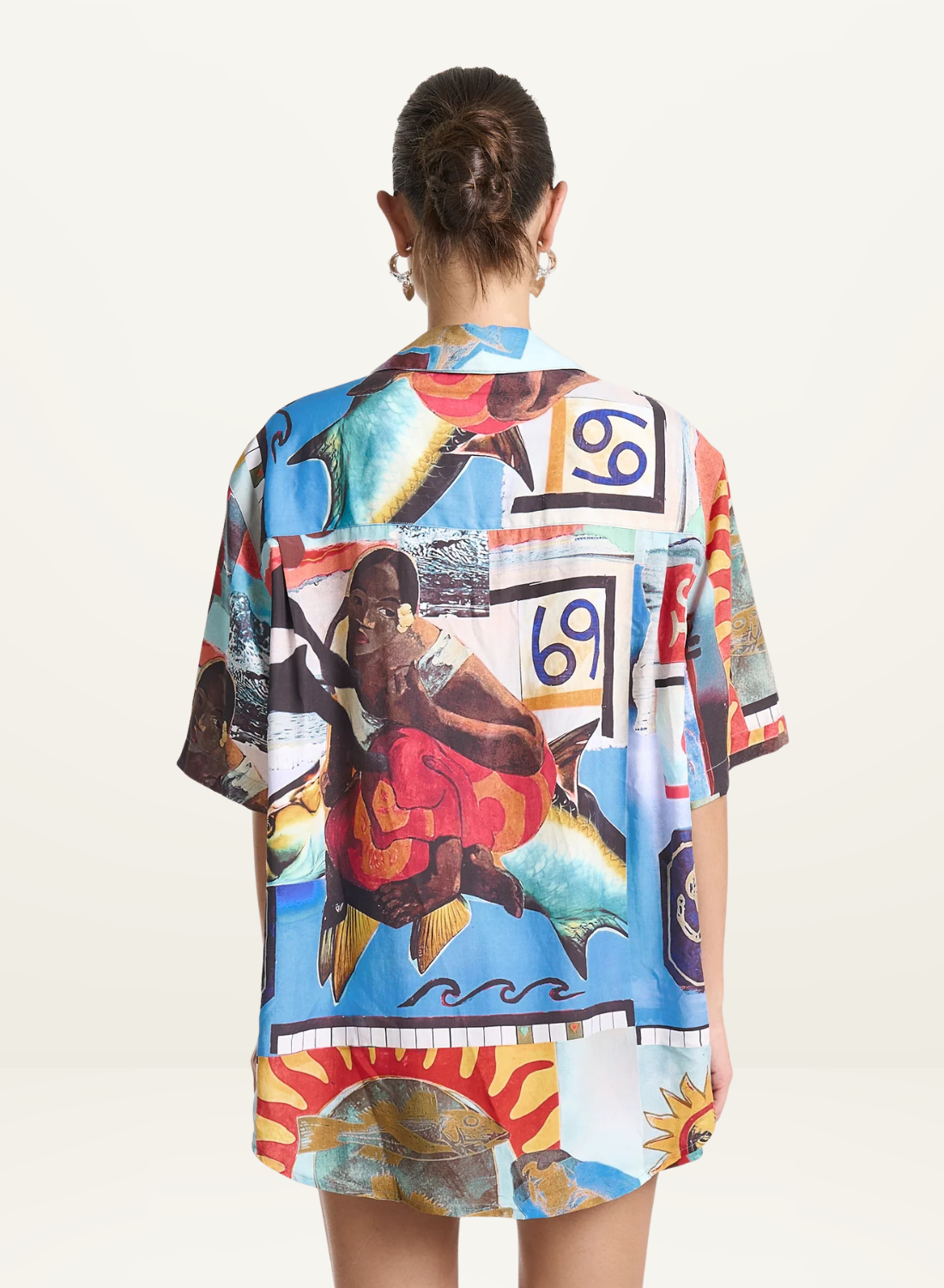 Summi Summi Big Shirt in Loco