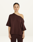 Summi Summi Chocolate Knit Tee
