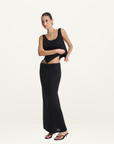Summi Summi Knit Maxi Skirt in Black