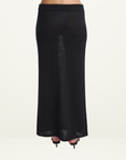 Summi Summi Knit Maxi Skirt in Black