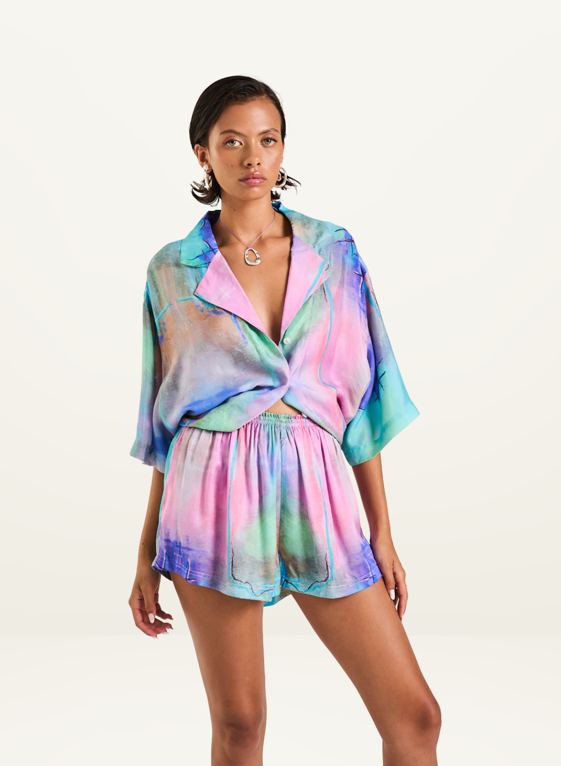 Summi Summi Luka Shirt Dress in H20