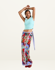 Summi Summi Off Shoulder Tank in Aqua