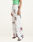 Summi Summi Star X Lovers Elastic Waist Pants in WHITE