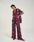 Summi Summi Zodiac Button Up SS Shirt in ZODIAC PRINT