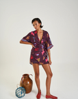 Summi Summi Zodiac Button Up SS Shirt in ZODIAC PRINT