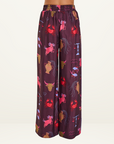 Summi Summi Zodiac Wide Leg Pant in ZODIAC PRINT