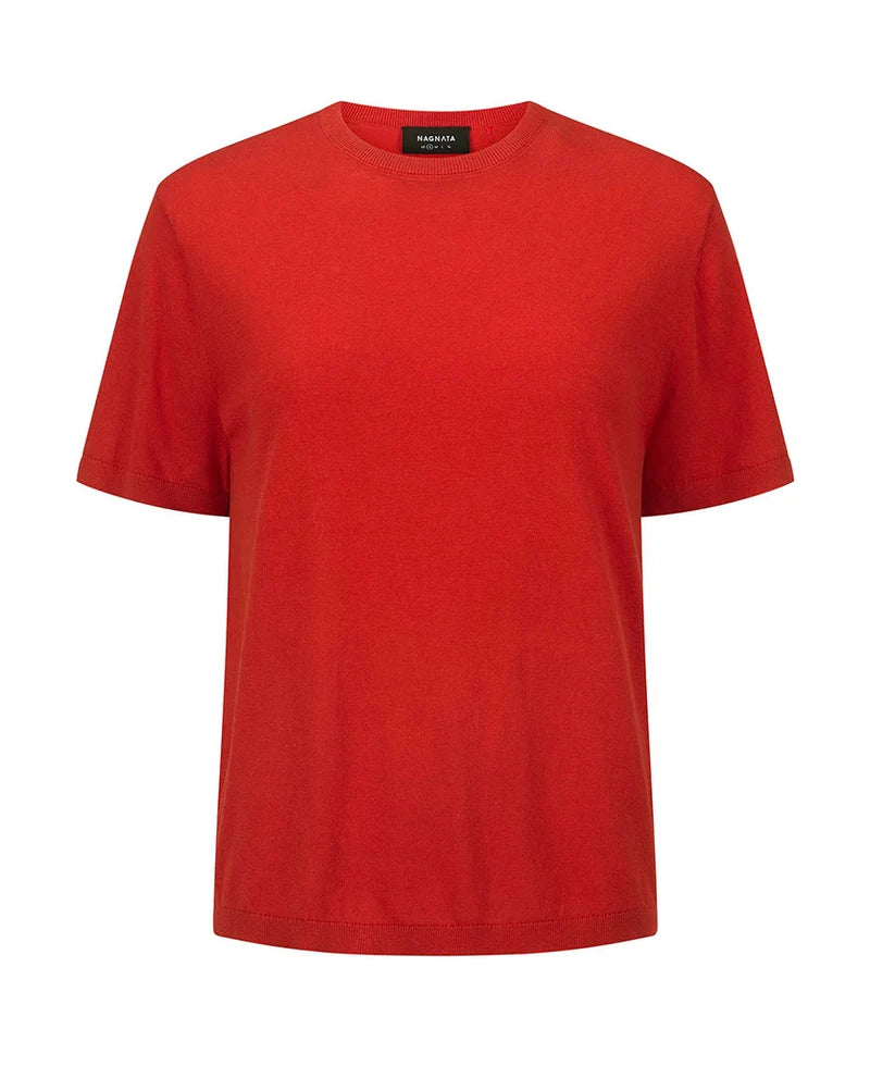 Nagnata Highlighter Tee 3.0 in Poppy