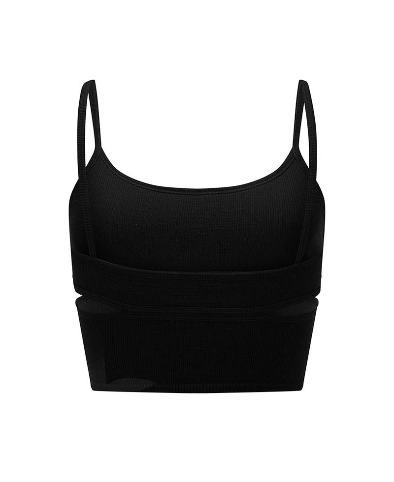 Nagnata Void Wool Crop in Black