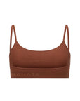 Nagnata Textured Ballet Wool Bralet in Clay