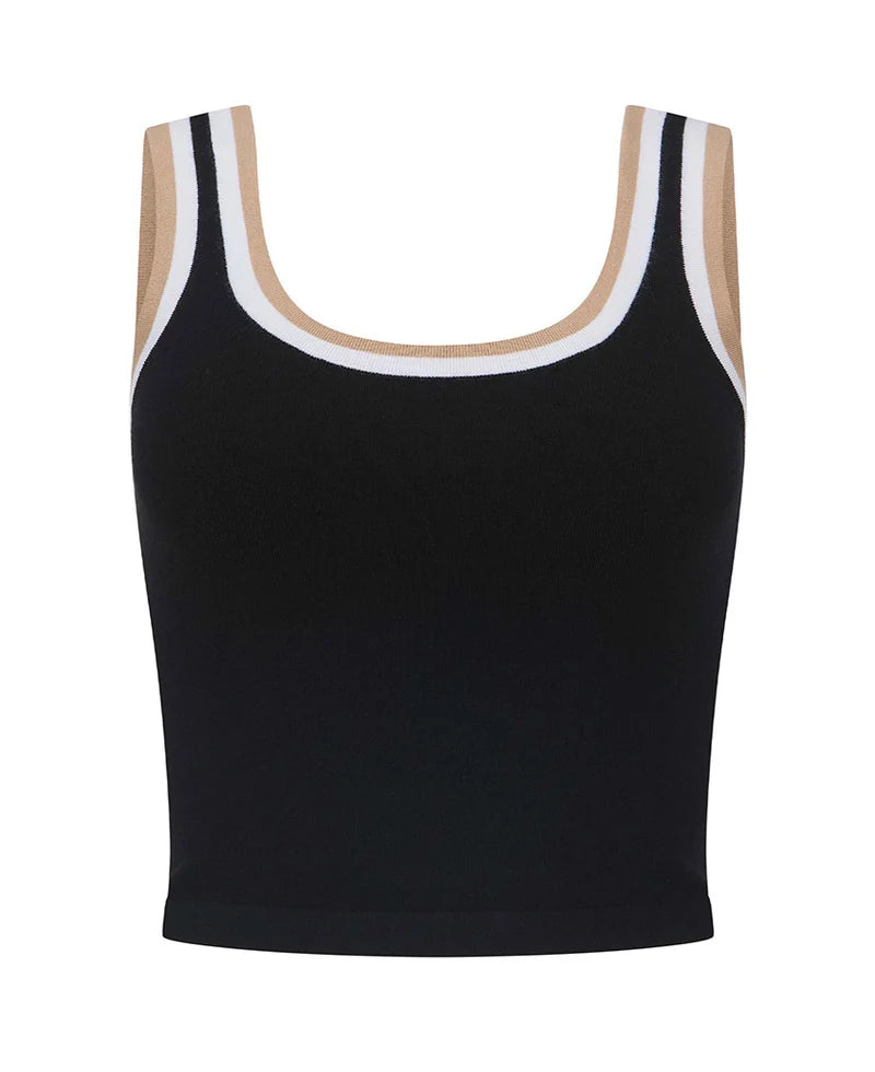 Nagnata Classic Retro Tank in Black Sand