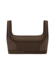 Nagnata Classic Wool Bralet in Bark
