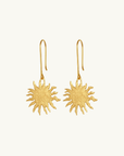 Temple Of The Sun Soleil Earrings in GOLD