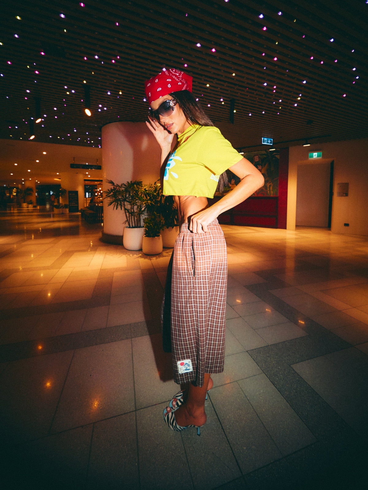 Sabbi Toyko Plaid Jort