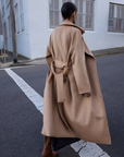 Third Form Classic Wool Coat in CAMEL