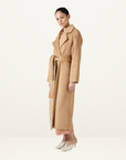 Third Form Classic Wool Coat in CAMEL