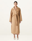 Third Form Classic Wool Coat in CAMEL