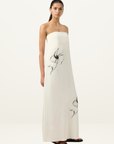 Third Form Dream State Strapless Dress in IVORY FLORAL