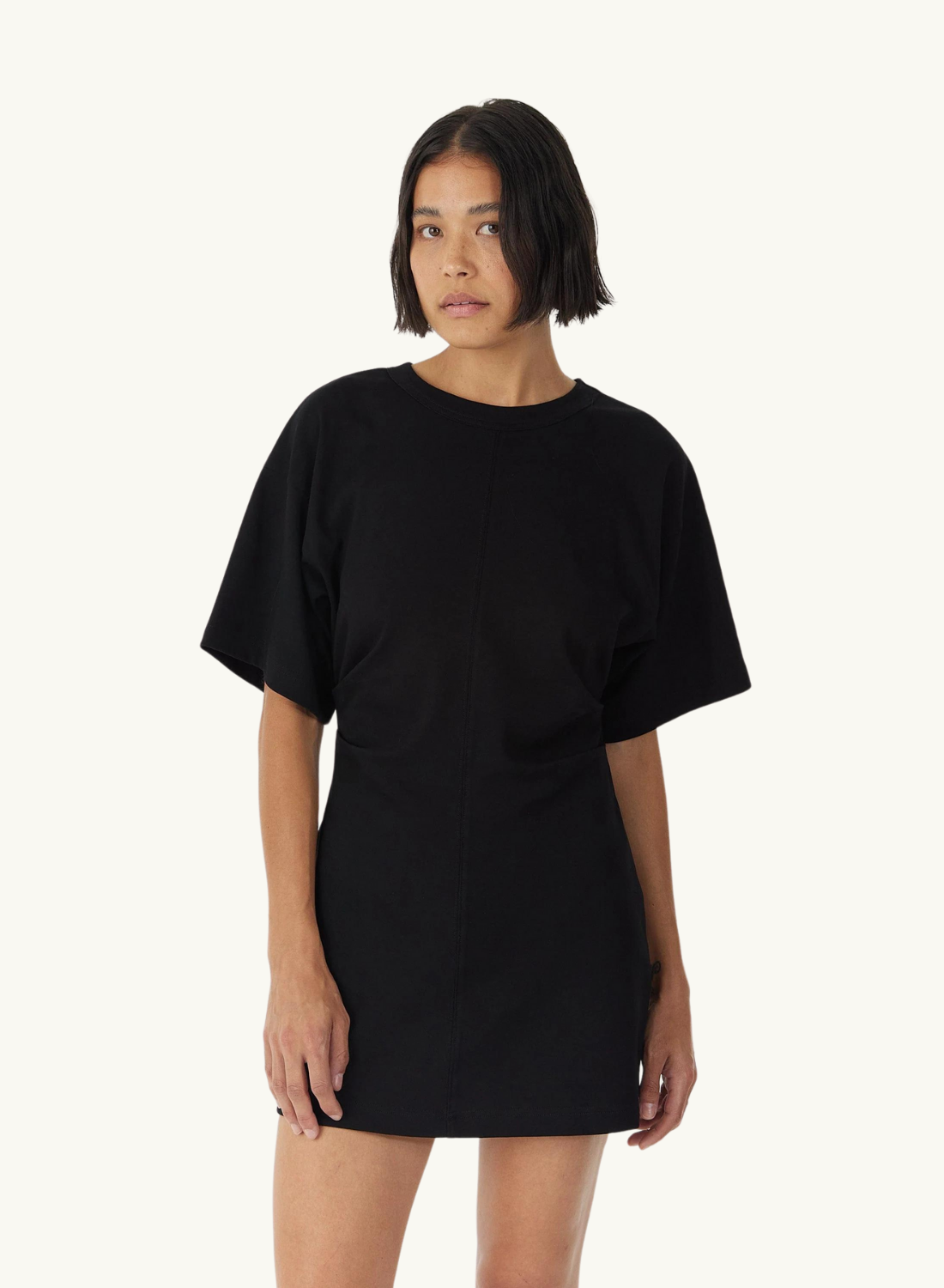 Third Form Momentum Tee Mini Dress in BLACK-Third Form-Frolic Girls