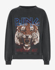 Tiger Sweatshirt WASHED BLACK Anine Bing-Anine Bing-Frolic Girls