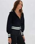 The It Knit Cardigan BLACK GREEN Toast Society-Toast Society-Frolic Girls