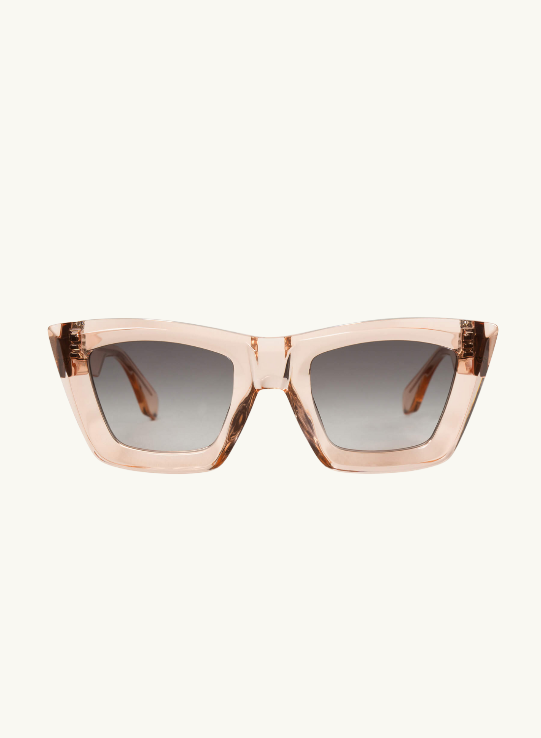 Valley Soho Sunglasses in TRANSPARENT PINK-Valley Eyewear-Frolic Girls