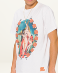Very Special Gardian Angel Boxy Tee in WHITE