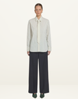 Victoria & Woods Cammandment Shirt in JUNIPER STRIPE