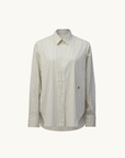 Victoria & Woods Cammandment Shirt in JUNIPER STRIPE