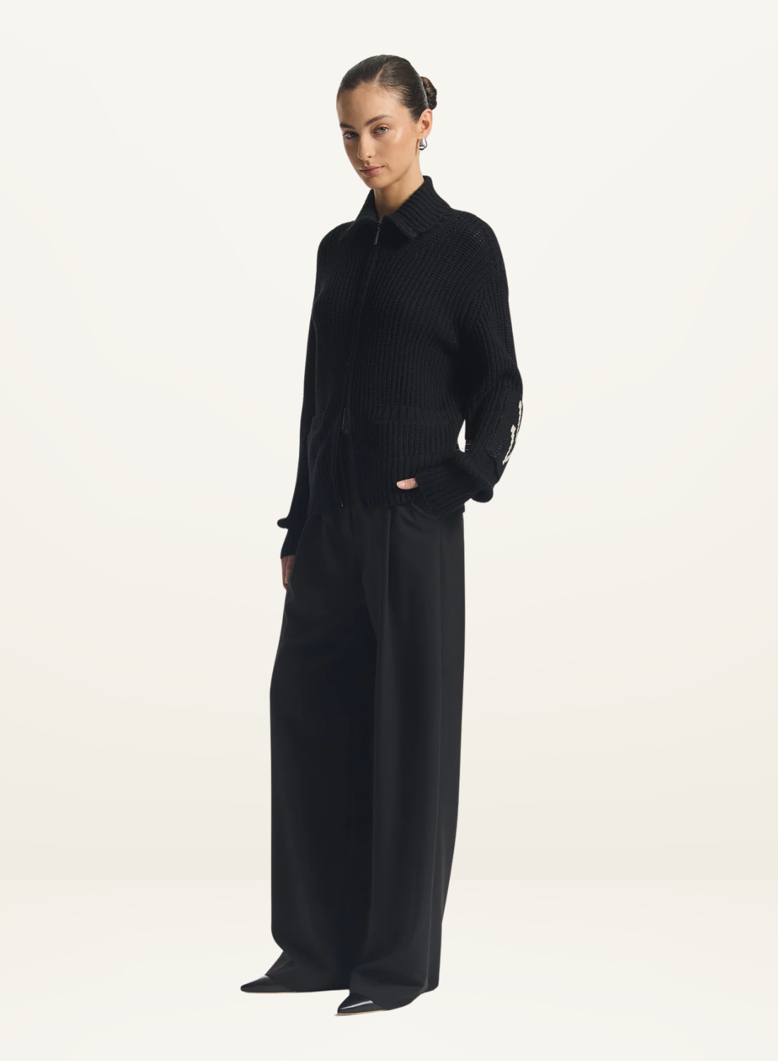 Viktoria &amp; Woods Babylon Knit Cardigan in Black