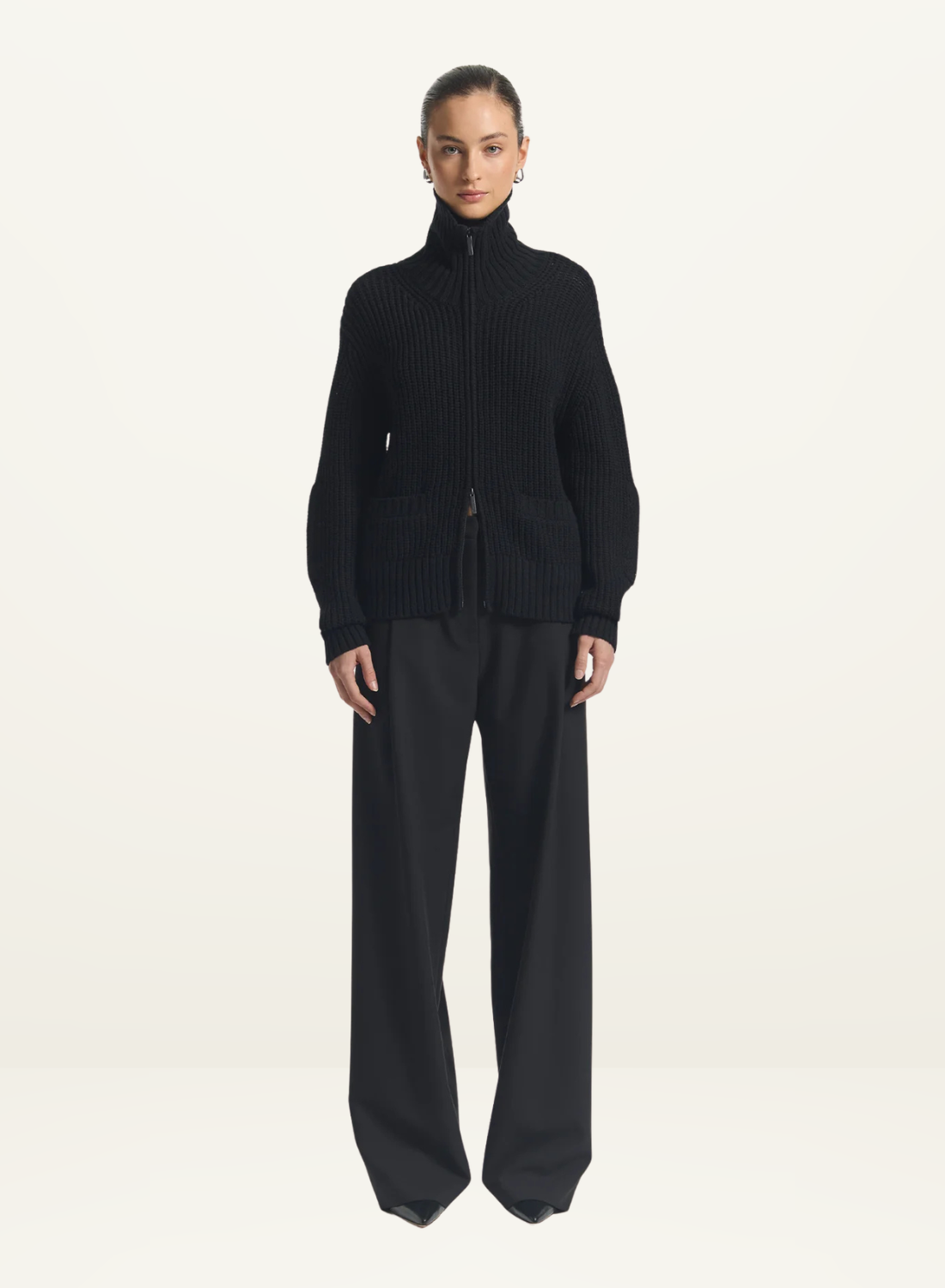 Viktoria &amp; Woods Babylon Knit Cardigan in Black