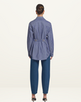 Viktoria & Woods Blessing Shirt in Stahl Stripe