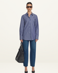 Viktoria & Woods Blessing Shirt in Stahl Stripe