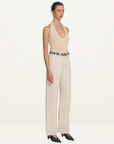 Viktoria & Woods Fate Halter Top in Almond