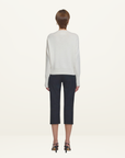 Viktoria & Woods Hart Merino Cardigan in Ivory Marle