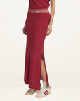 Viktoria & Woods Masquerade Polo in Deep Red